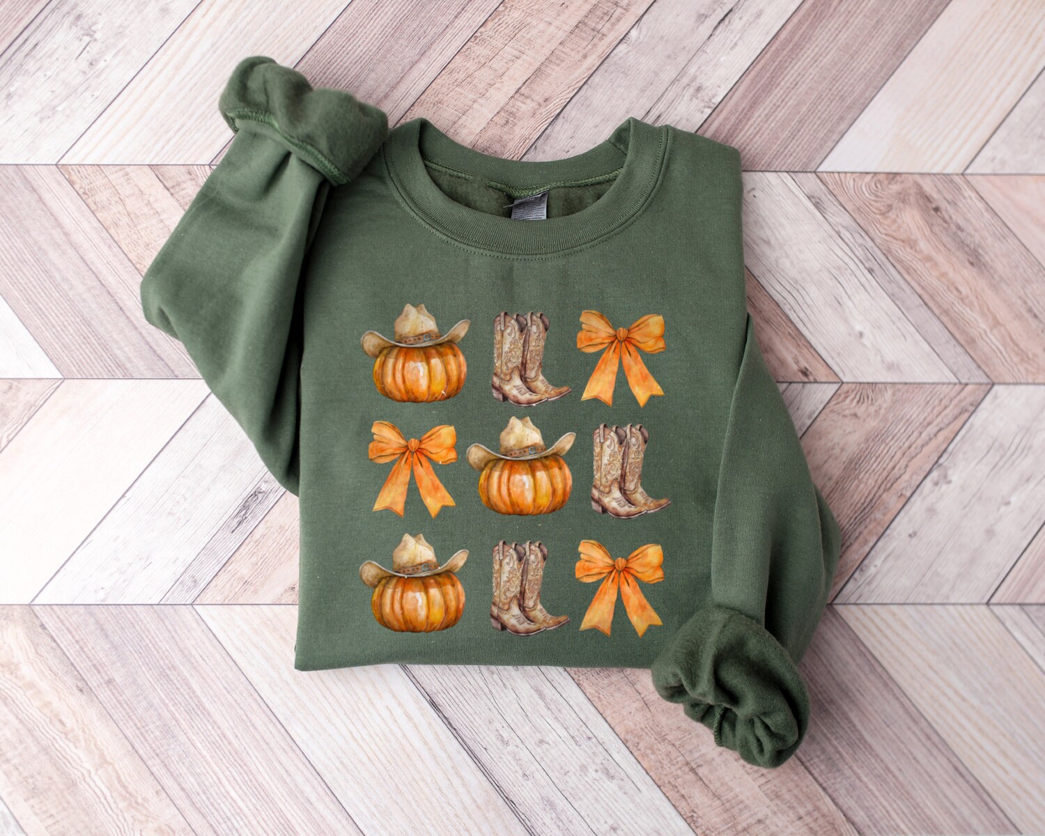 Howdy Pumpkin Western Fall Shirt Coquette Bow Fall Vibes Tshirt Thanksgiving Cowgirl Gift image 4