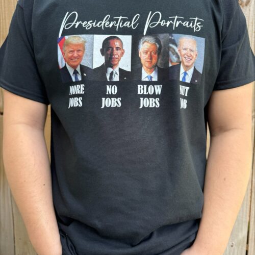 Donald Trump Presidential Portrait T-Shirt | GOP Supporter Tee | Donald Trump Fan Apparel image 0