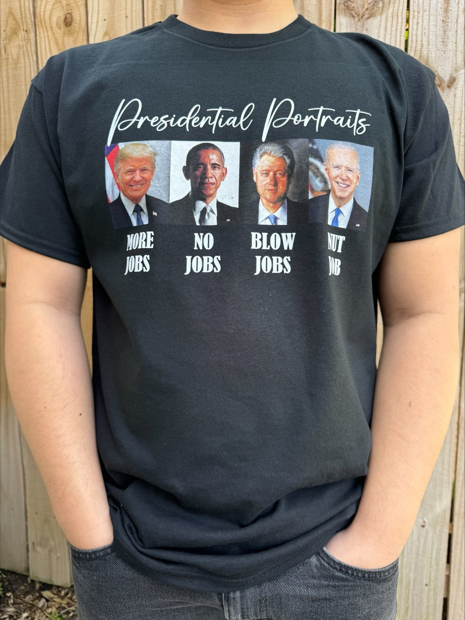 Donald Trump Presidential Portrait T-Shirt | GOP Supporter Tee | Donald Trump Fan Apparel image 0