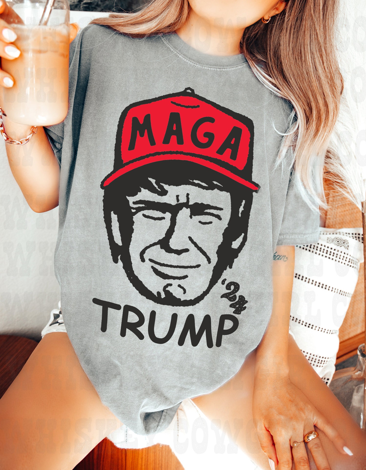 Trump 2024 T-Shirt Vote Trump Tee image 3