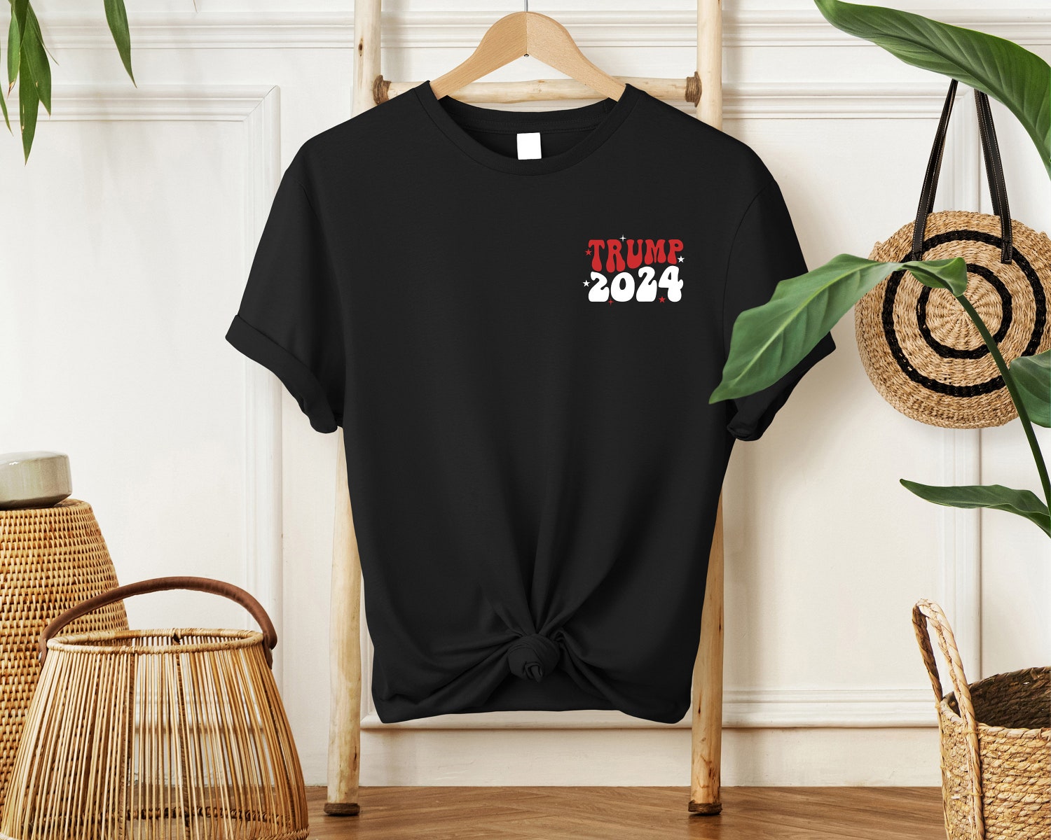 Trump 2024 Election T-Shirt | President Trump Shirt | Republican Trump Lover Tee image 3