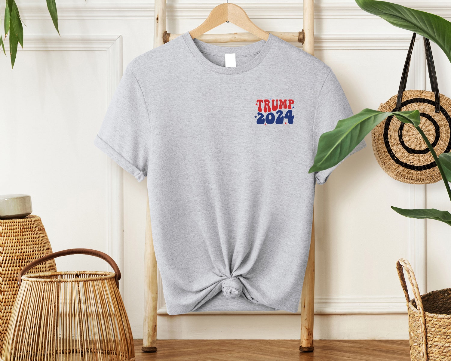 Trump 2024 Election T-Shirt | President Trump Shirt | Republican Trump Lover Tee image 2