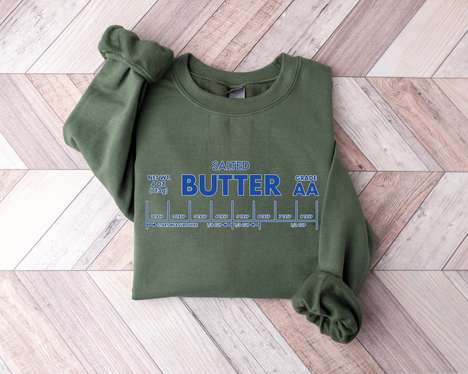 Funny Baking Butter Shirt | Salted Butter T-shirt for Baker | Foodie Gift | Butter Lover Tee image 3