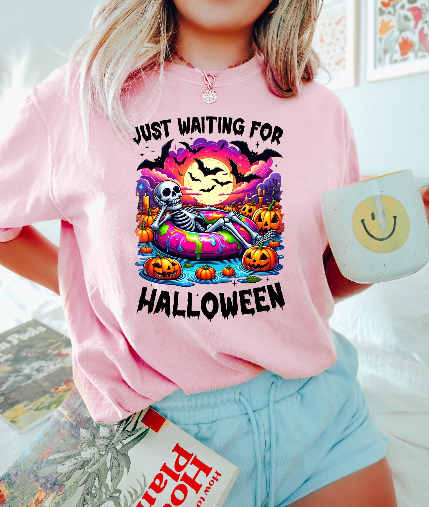 Funny Halloween Graphic Tee | Sarcastic Adult Humor Shirt | Gift for Friends image 2