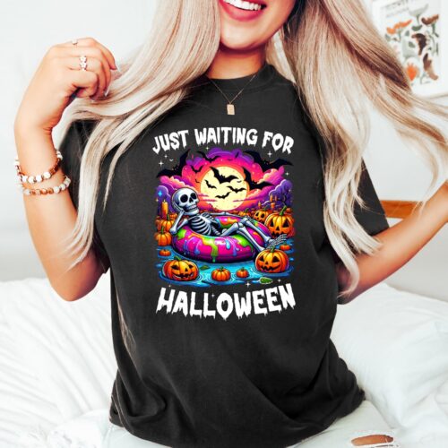 Funny Halloween Graphic Tee | Sarcastic Adult Humor Shirt | Gift for Friends image 0