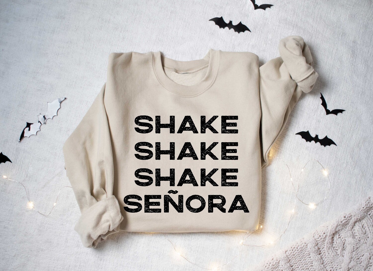 Shake Señora Halloween T-Shirt | Funny Fall Shirt | Halloween Costume Tee | Movie Inspired image 2