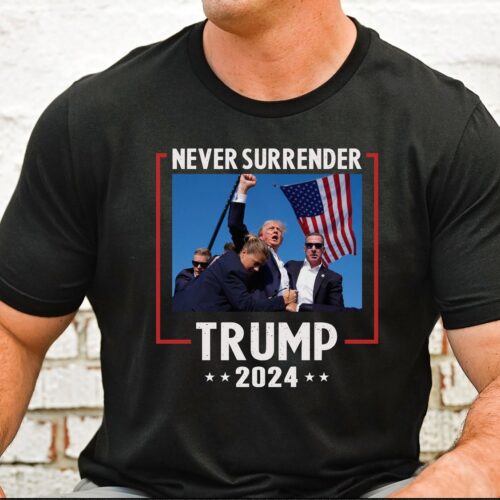 Donald Trump 2024 Republican Tee - Failed Assassination Attempt Shirt - Butler PA Speech image 0