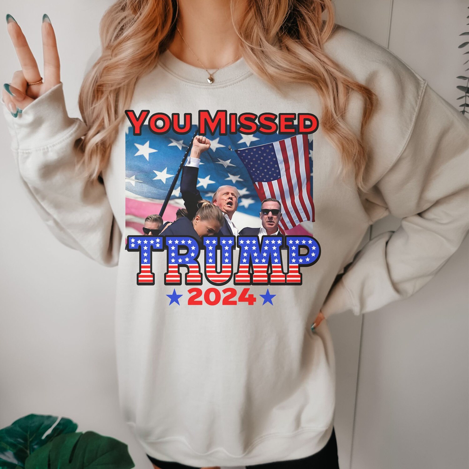 Trump 2024 Election Shirt | President Trump Supporter Tee | Gift for Patriots Republicans image 1