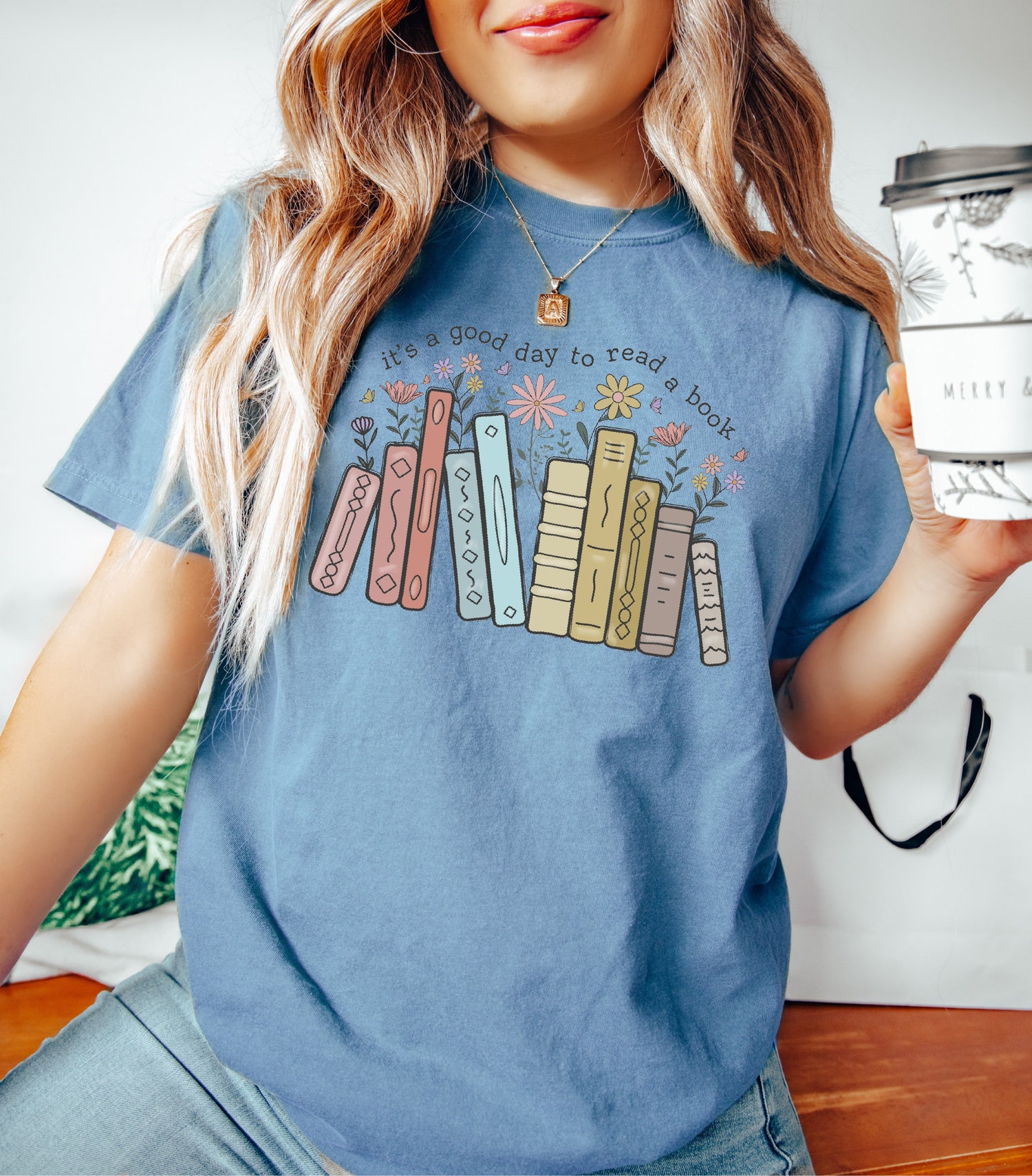 Cute Teacher Shirt - Good Day to Read - Bookish Back to School Elementary image 2