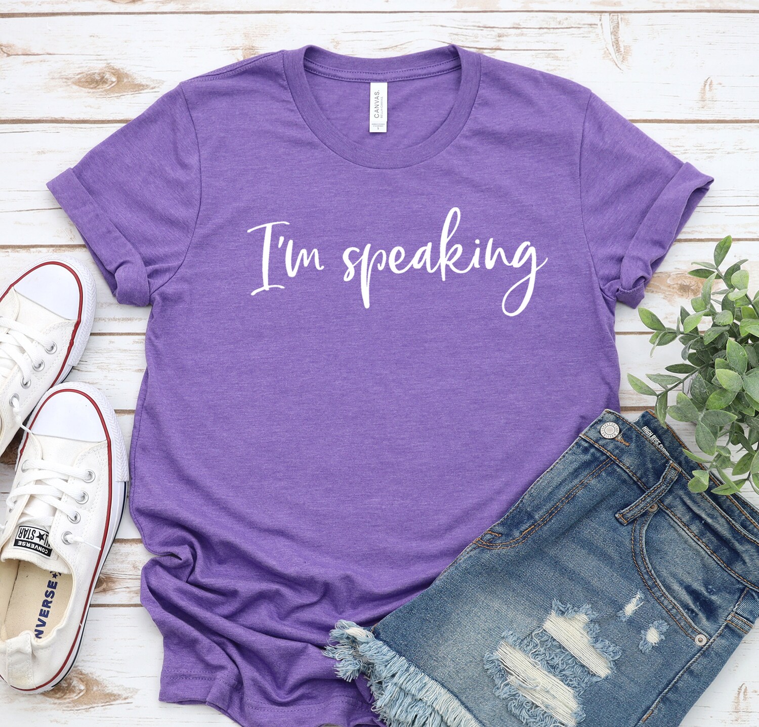 I'm Speaking Shirt - Kamala Harris T-Shirt - Democrat Political Tee - Feminist Gift for Women image 6