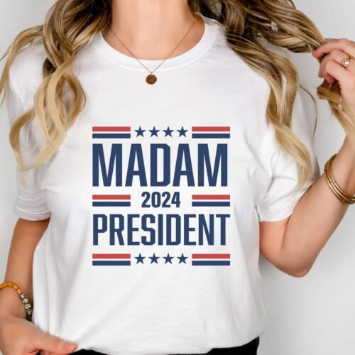 Kamala Harris 2024 Shirt Madam President Rally Tee Democratic Political T-Shirt I'm Speaking Shirt image 0