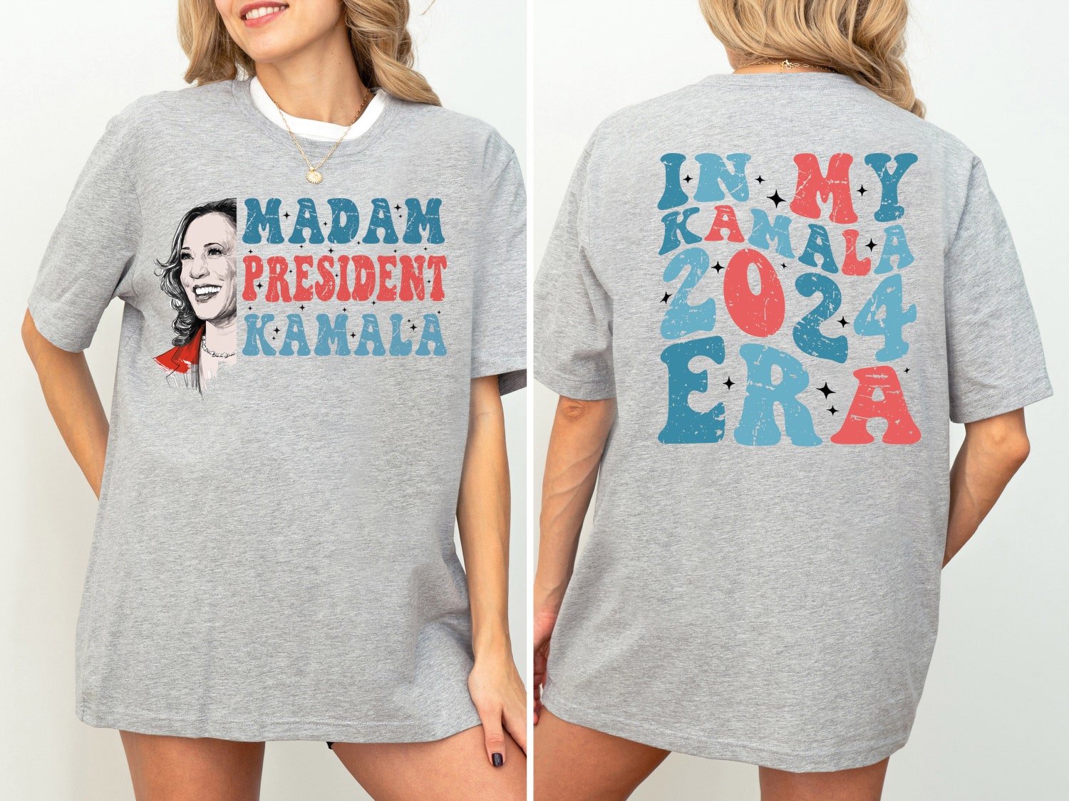 Kamala Harris 2024 T-Shirt Madam President Tee I'm Speaking Political Shirt Democrat Election Apparel image 2