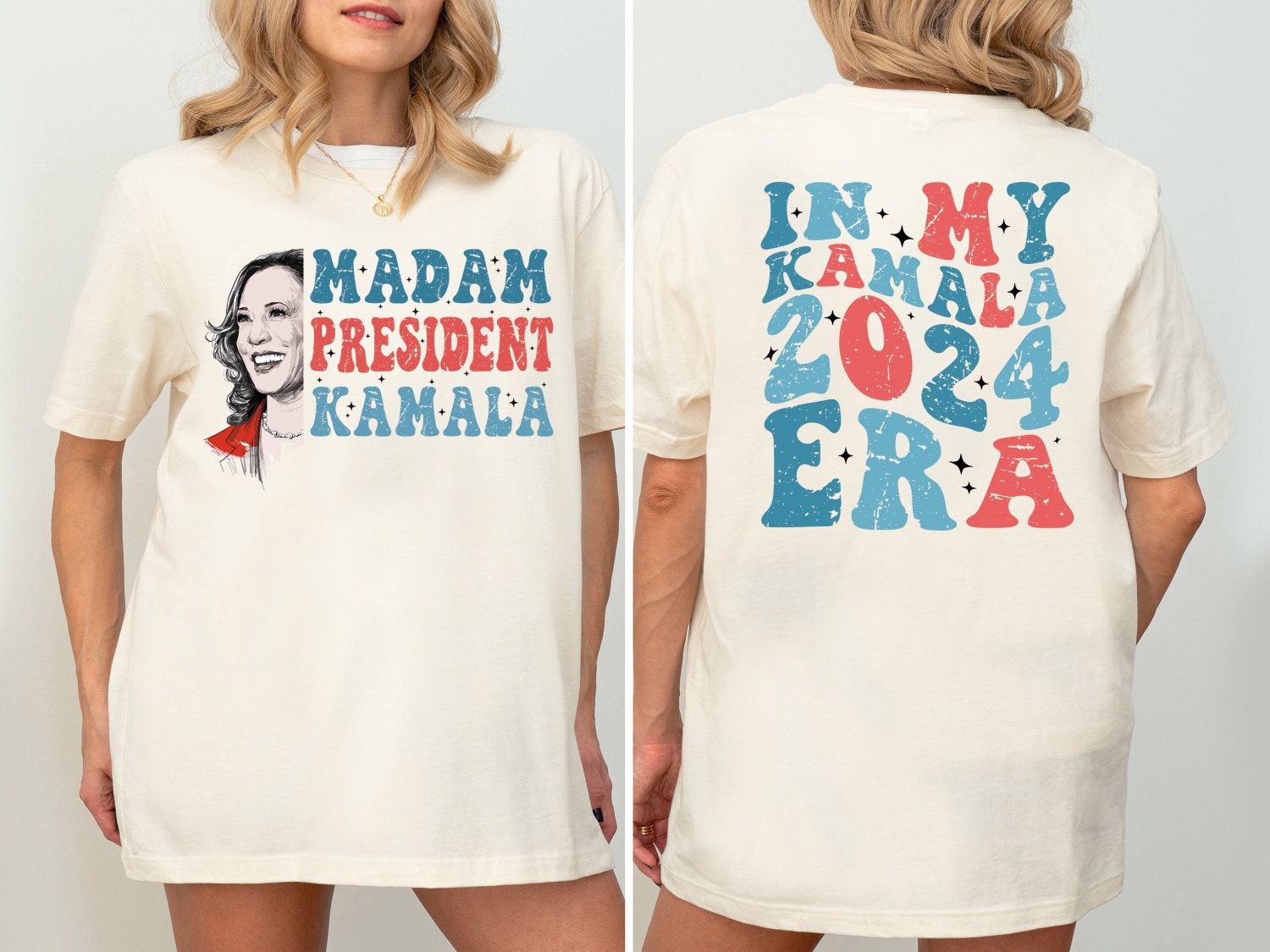 Kamala Harris 2024 T-Shirt Madam President Tee I'm Speaking Political Shirt Democrat Election Apparel image 0
