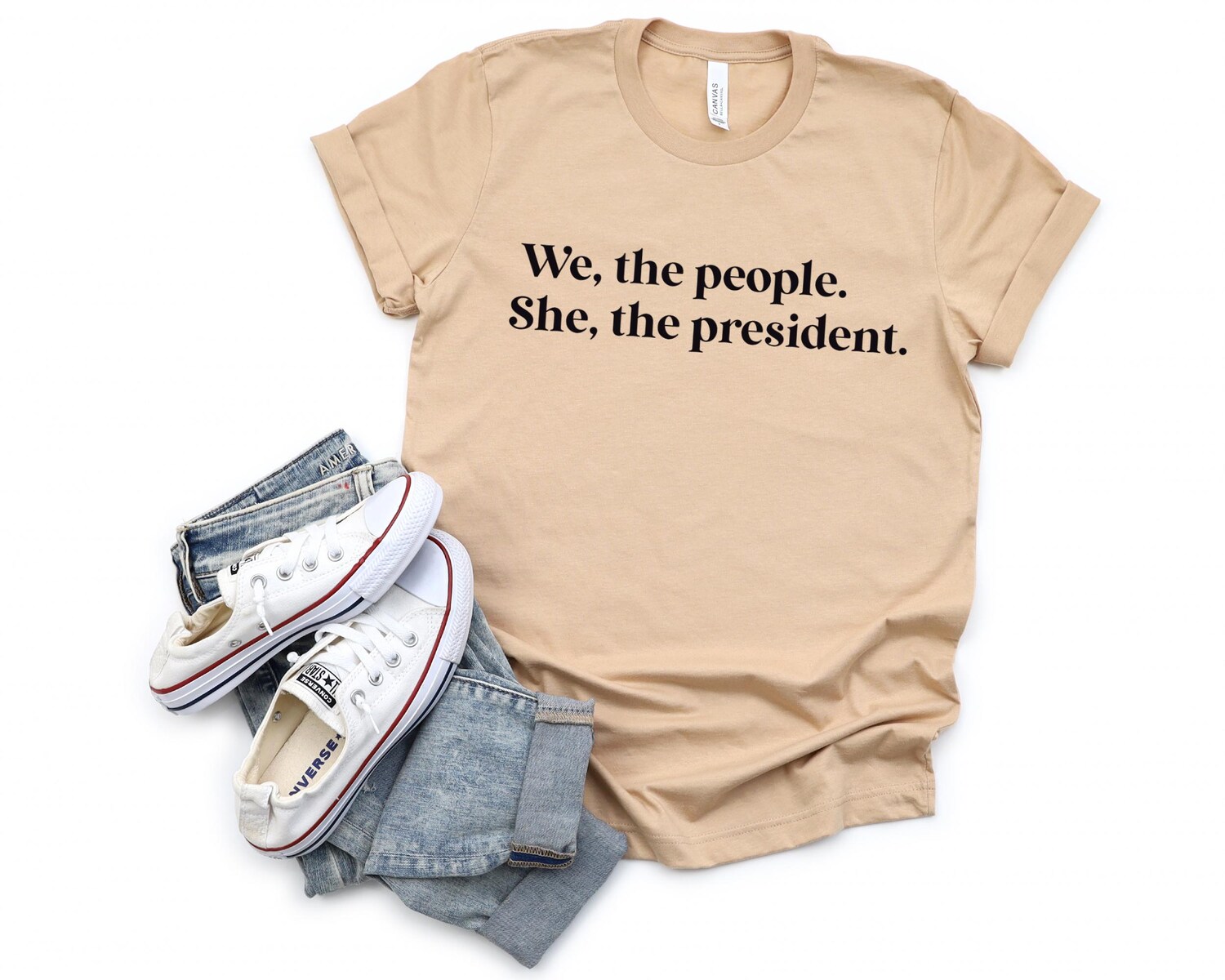 Kamala Harris for President Shirt | Madam President T-Shirt | Kamala Harris Rally Tee image 3