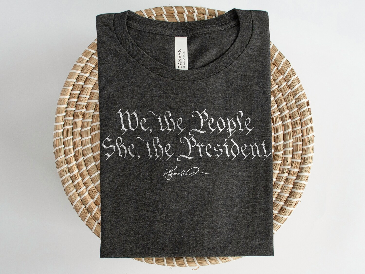 Kamala Harris 2024 Shirt | Kamala for President Tee | Vote Blue Liberal Feminist Gift image 0