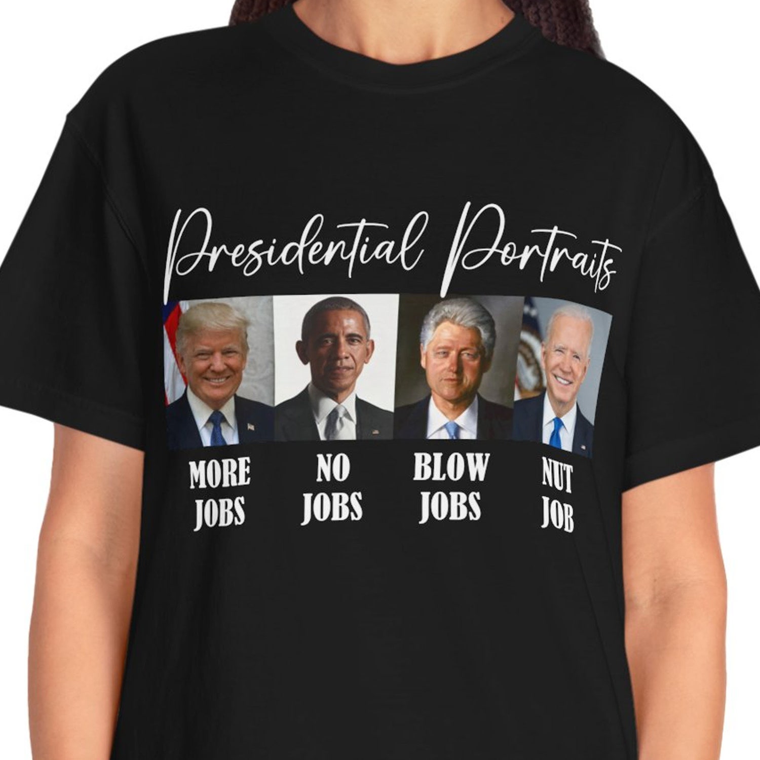 Donald Trump Presidential Portrait T-Shirt | GOP Supporter Tee | Donald Trump Fan Apparel image 2