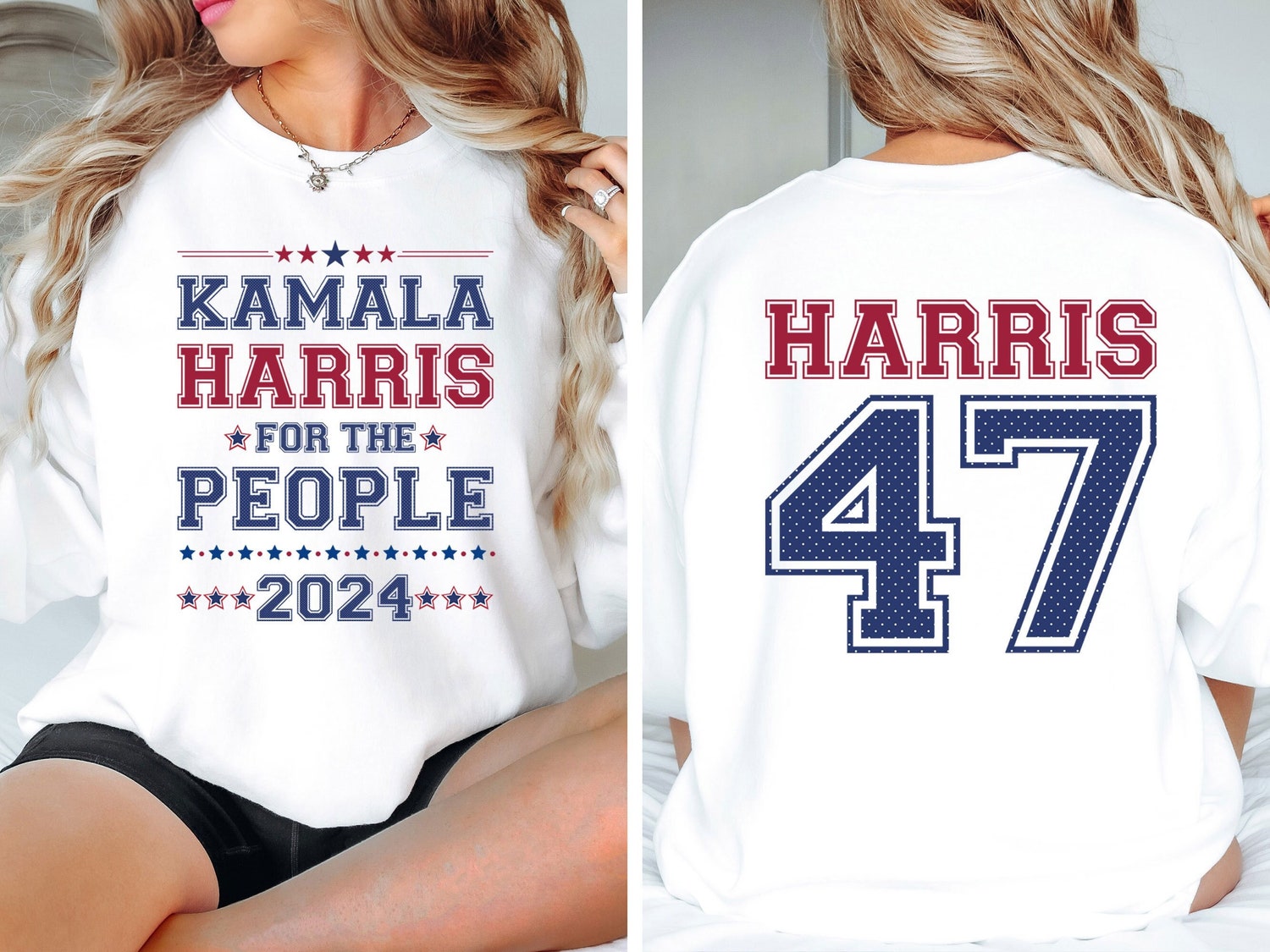 Kamala Harris 2024 Election Shirt | Anti Trump Vote Tee | Kamala Harris Rally T-Shirt image 0
