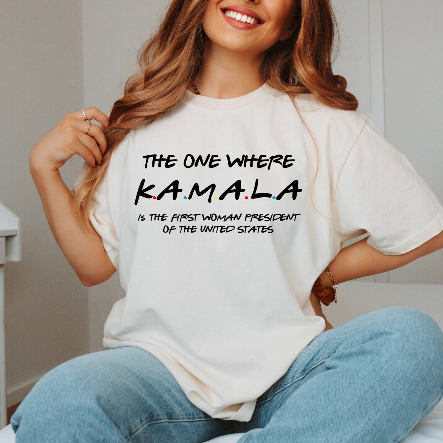 Kamala Harris for President 2024 T-Shirt | Presidential Election Tees | Trump vs Harris Shirts image 3