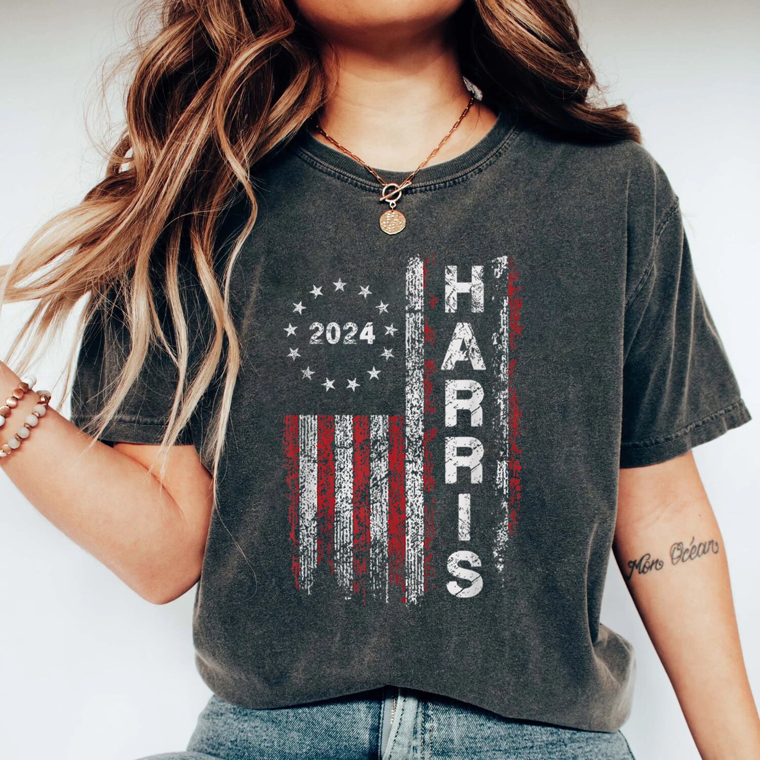 Kamala Harris 2024 For The People Shirt | Madam President Kamala Harris T-Shirt | I Am Speaking Tee image 4