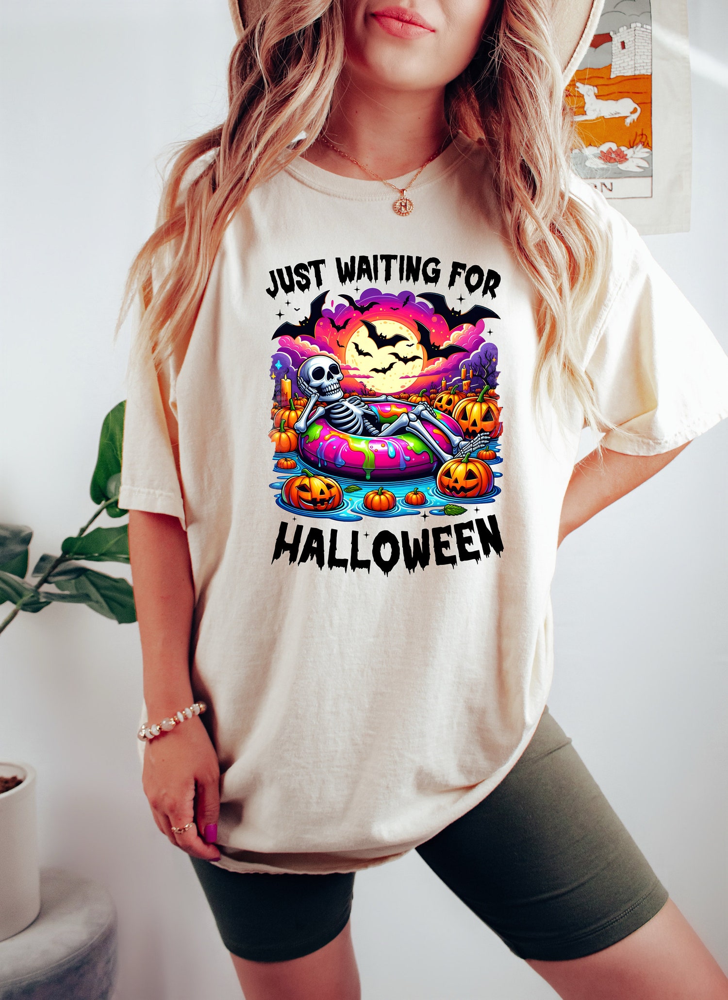 Funny Halloween Graphic Tee | Sarcastic Adult Humor Shirt | Gift for Friends image 3