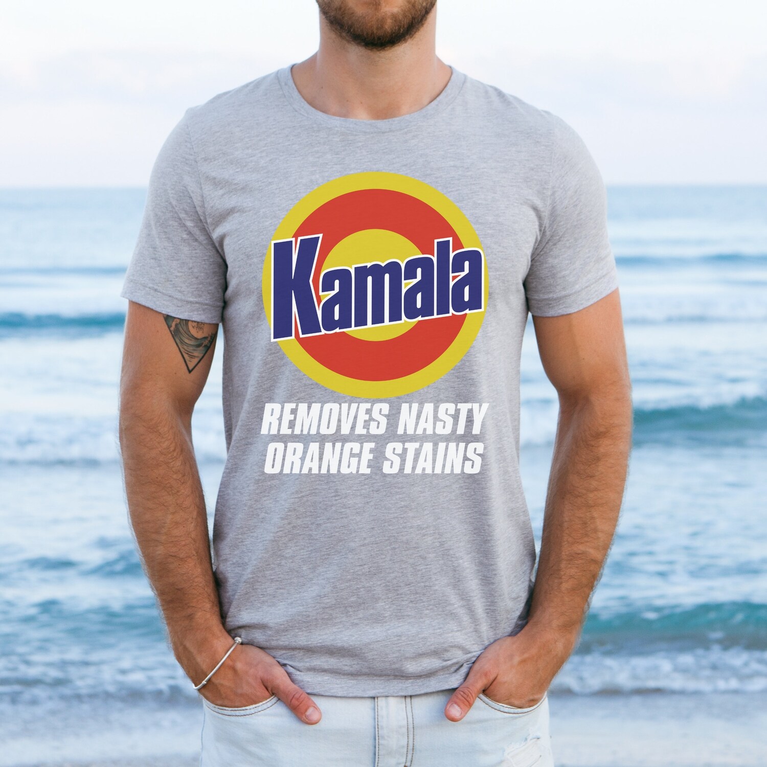 Kamala Harris Anti Trump Shirt | Unisex Election 2024 Merch | Ryan Reynolds Kamala Graphic Tee image 1