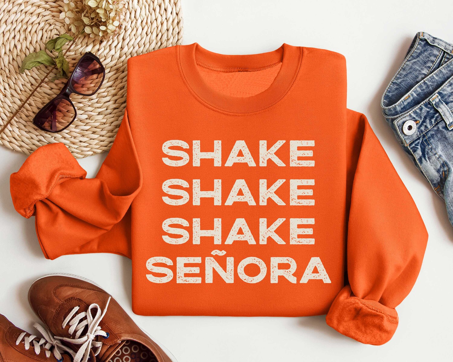 Shake Señora Halloween T-Shirt | Funny Fall Shirt | Halloween Costume Tee | Movie Inspired image 3