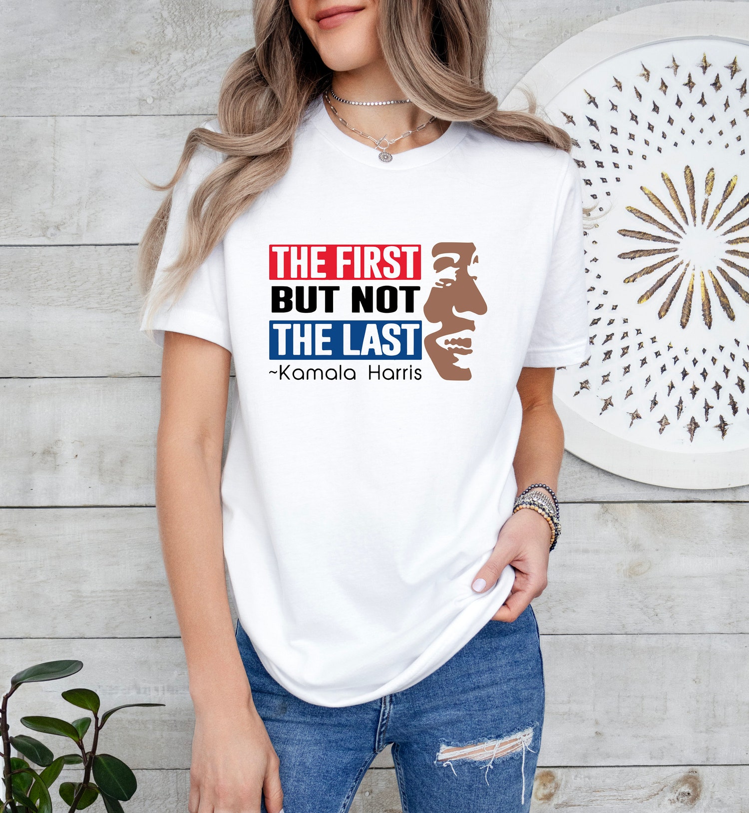 Kamala Harris Shirt - First Female Vice President Silhouette Tee - Feminist Election 2024 Support image 6