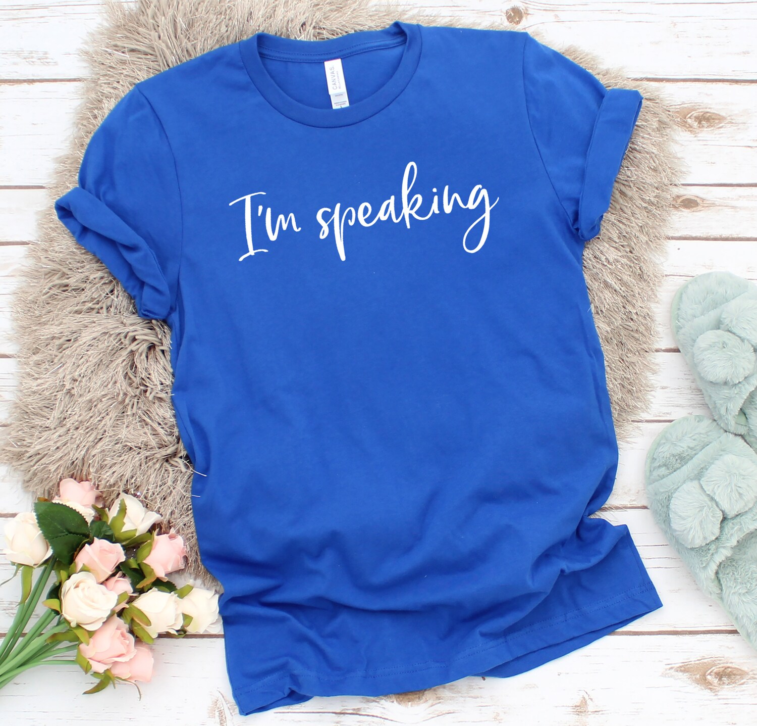 I'm Speaking Shirt - Kamala Harris T-Shirt - Democrat Political Tee - Feminist Gift for Women image 5