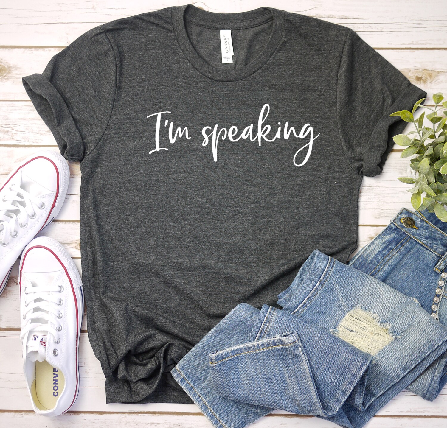 I'm Speaking Shirt - Kamala Harris T-Shirt - Democrat Political Tee - Feminist Gift for Women image 3