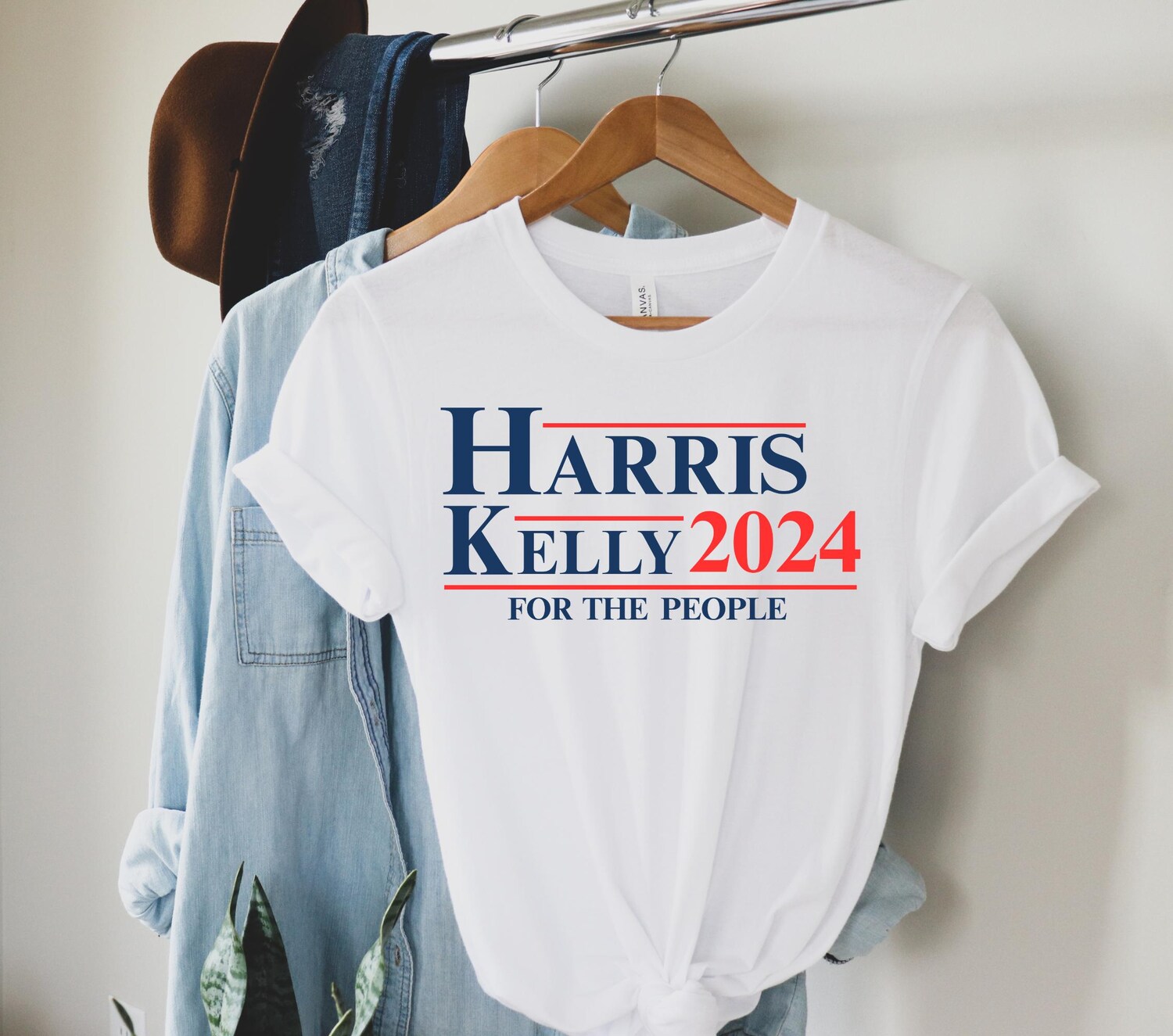 Harris Kelly 2024 Election Shirt | Kamala Harris Mark Kelly President Tee | Democratic Nominee image 2