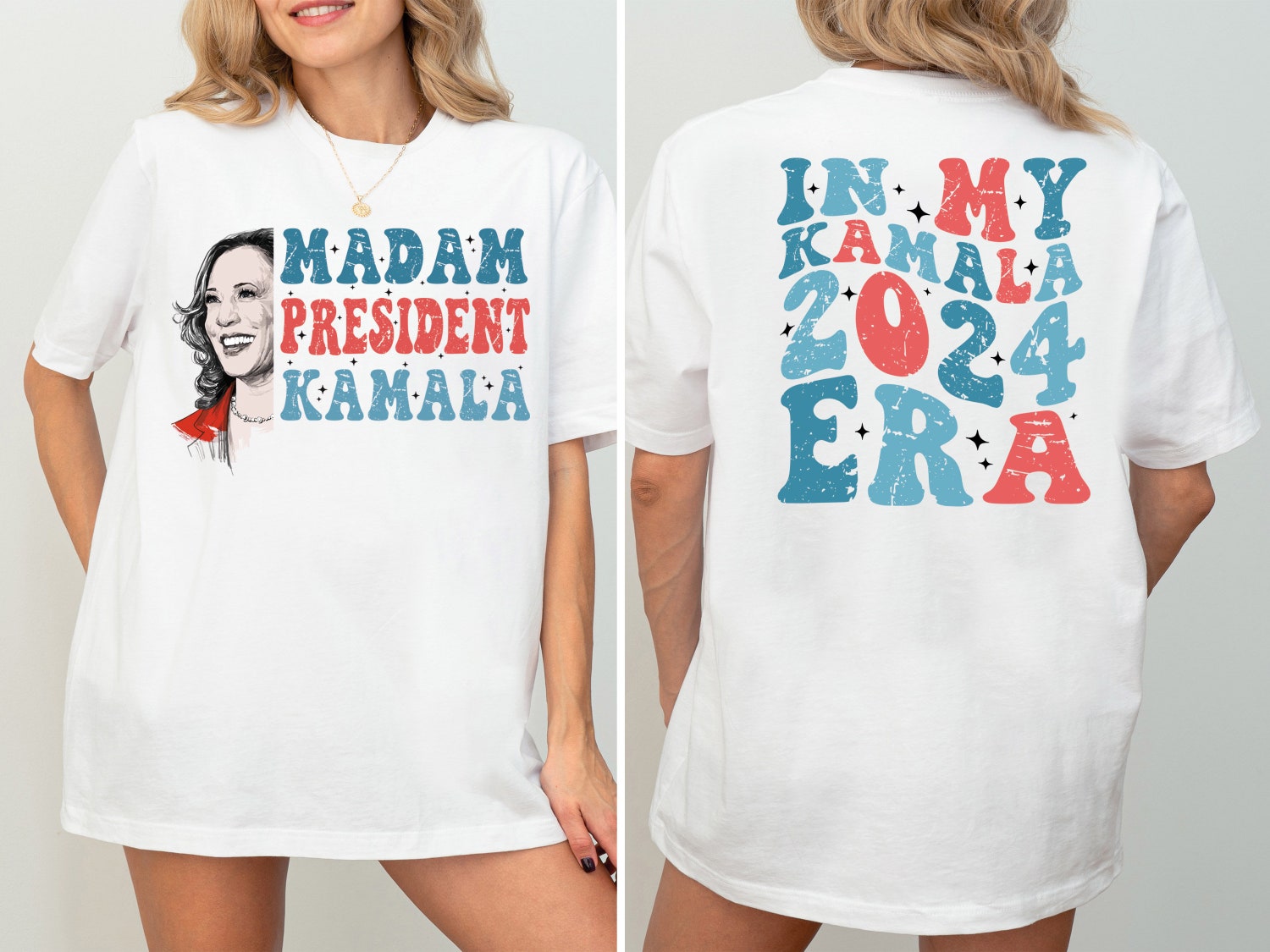 Kamala Harris 2024 T-Shirt Madam President Tee I'm Speaking Political Shirt Democrat Election Apparel image 1