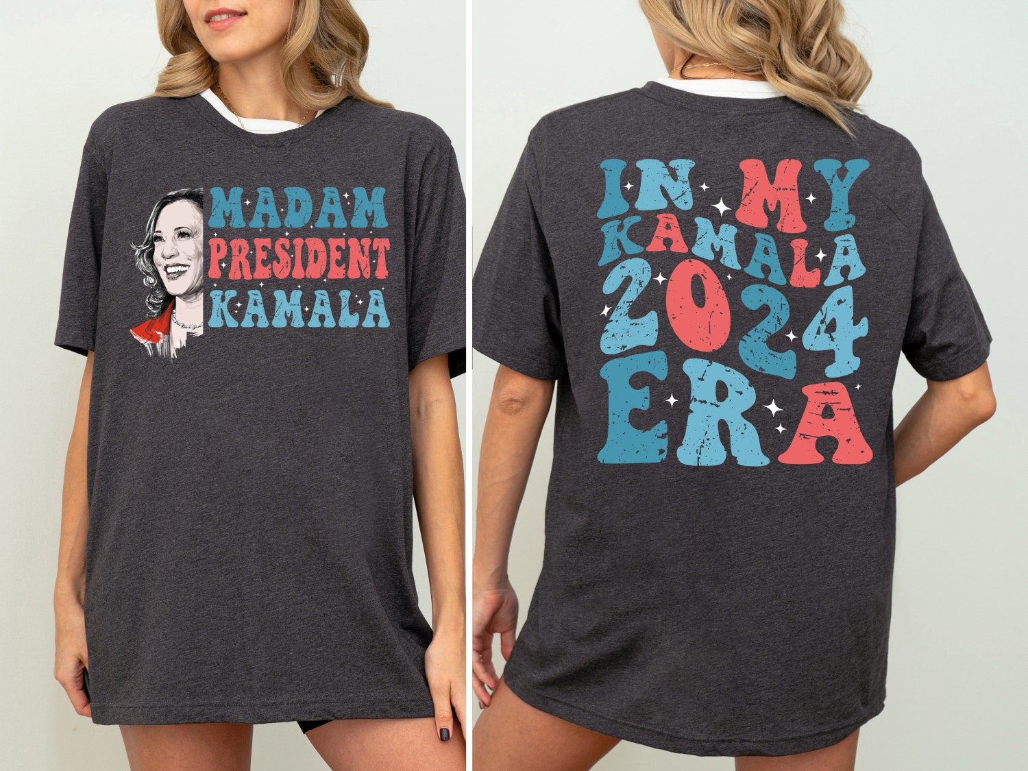 Kamala Harris 2024 T-Shirt Madam President Tee I'm Speaking Political Shirt Democrat Election Apparel image 4