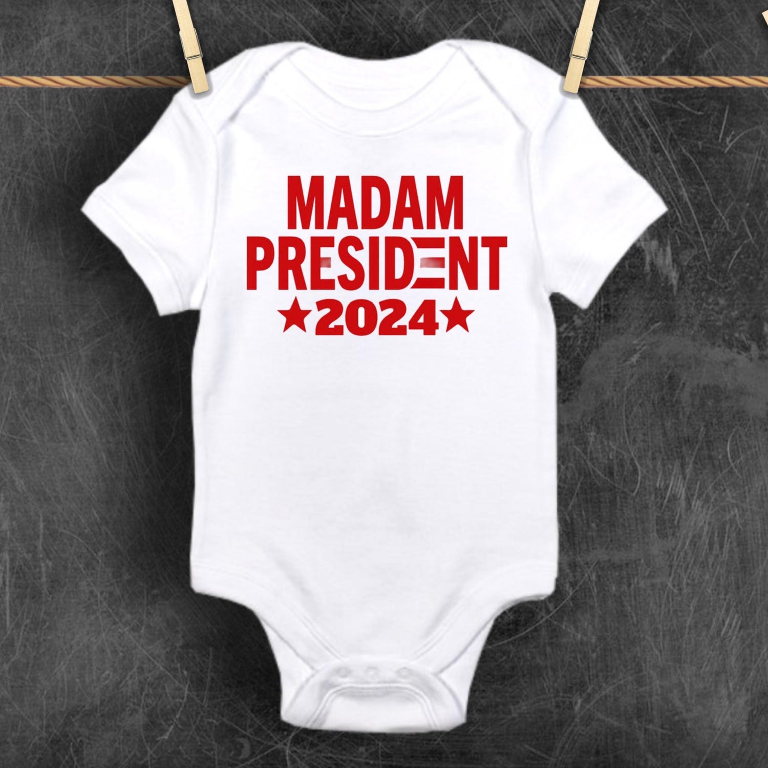 Kamala Harris 2024 Election Shirt | Madam President Tee for Kids Toddlers Baby Men & Women image 6