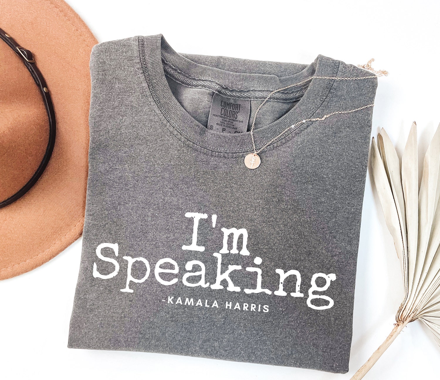 Kamala Harris 2024 Shirt | Madam President Tee | I'm Speaking T-Shirt | Democrat Political Tee image 0