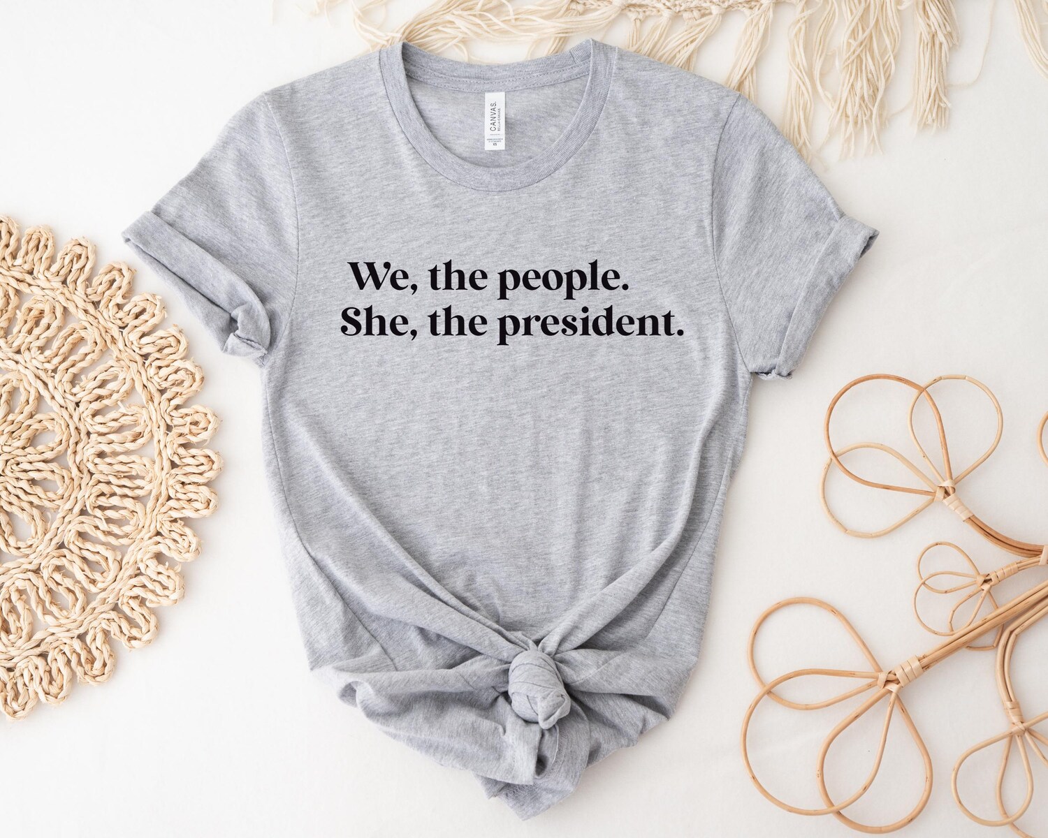 Kamala Harris for President Shirt | Madam President T-Shirt | Kamala Harris Rally Tee image 2