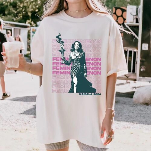 Kamala Harris 2024 Election Shirt | Madam President Tee | Kamala Harris For The People Shirt image 0