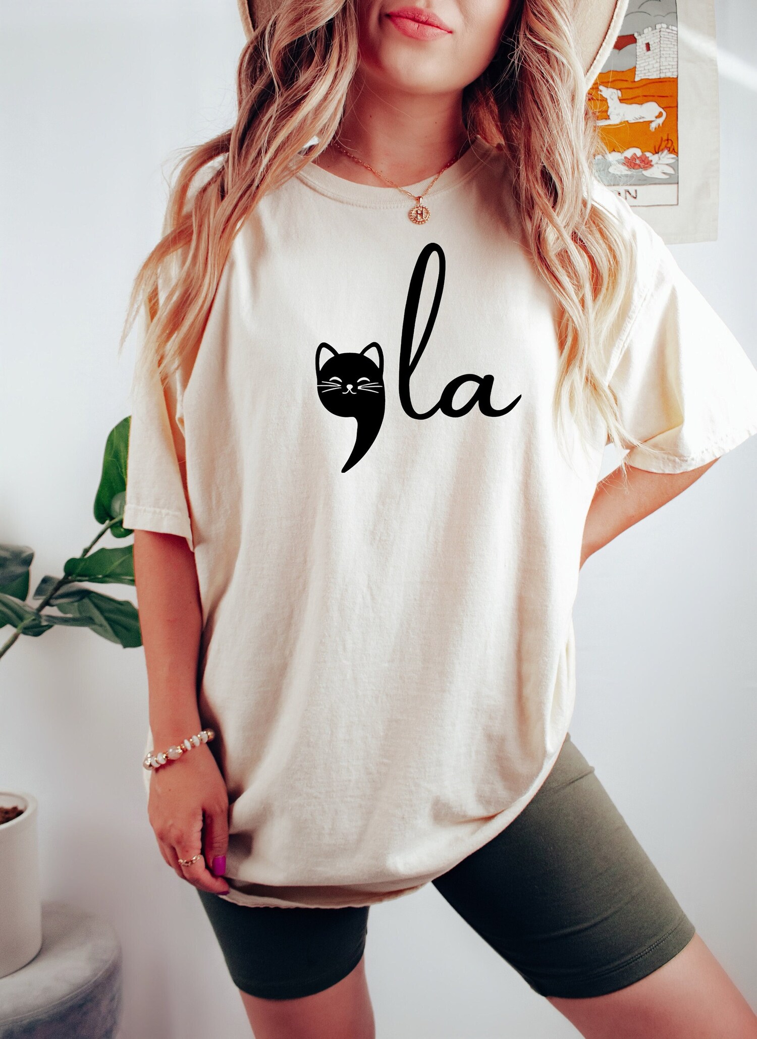 Cat Lady Shirt | Childless Cat Lady Tee | Feminist Kamala Harris Rally Shirt for Women image 0