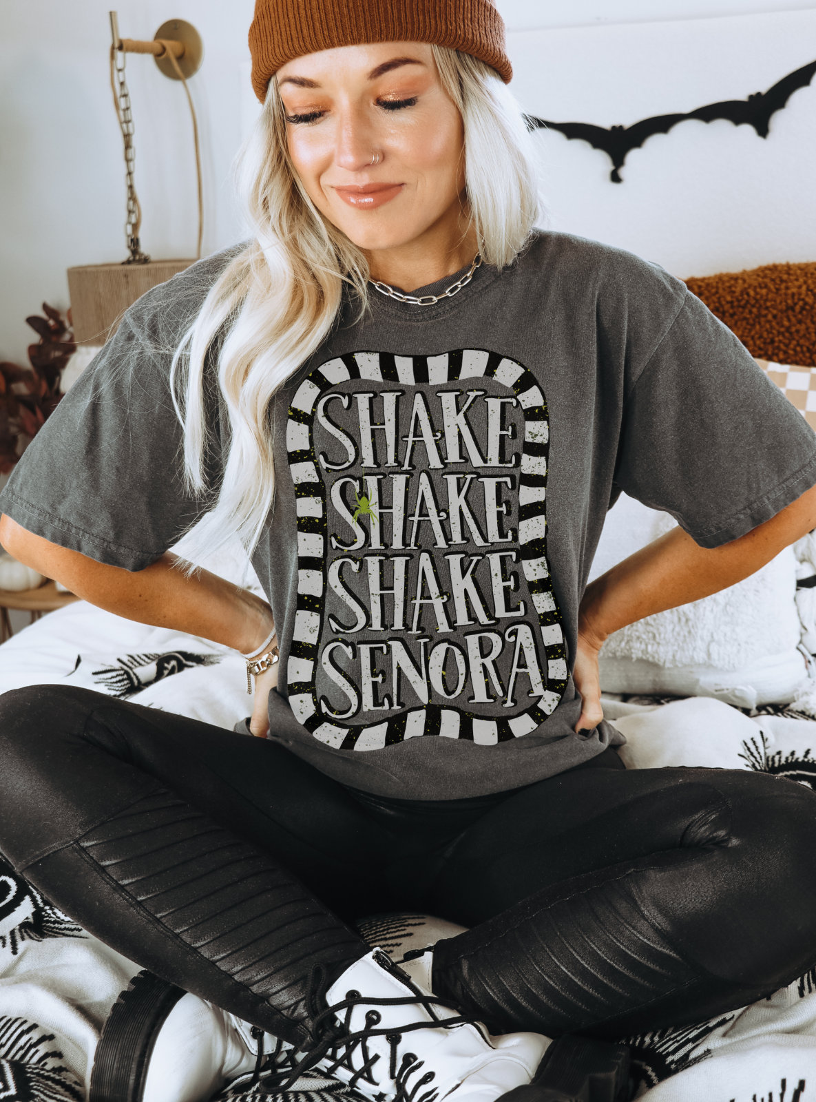 Shake Shake Shake Halloween T-Shirt - Funny Trendy Costume Tee Comfortable Fall Top Halloween Movie Inspired image 4