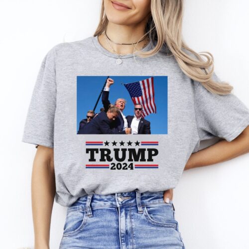 Trump 2024 Election Shirt Trump Tee Trump for President 2024 Trump Shirt image 0