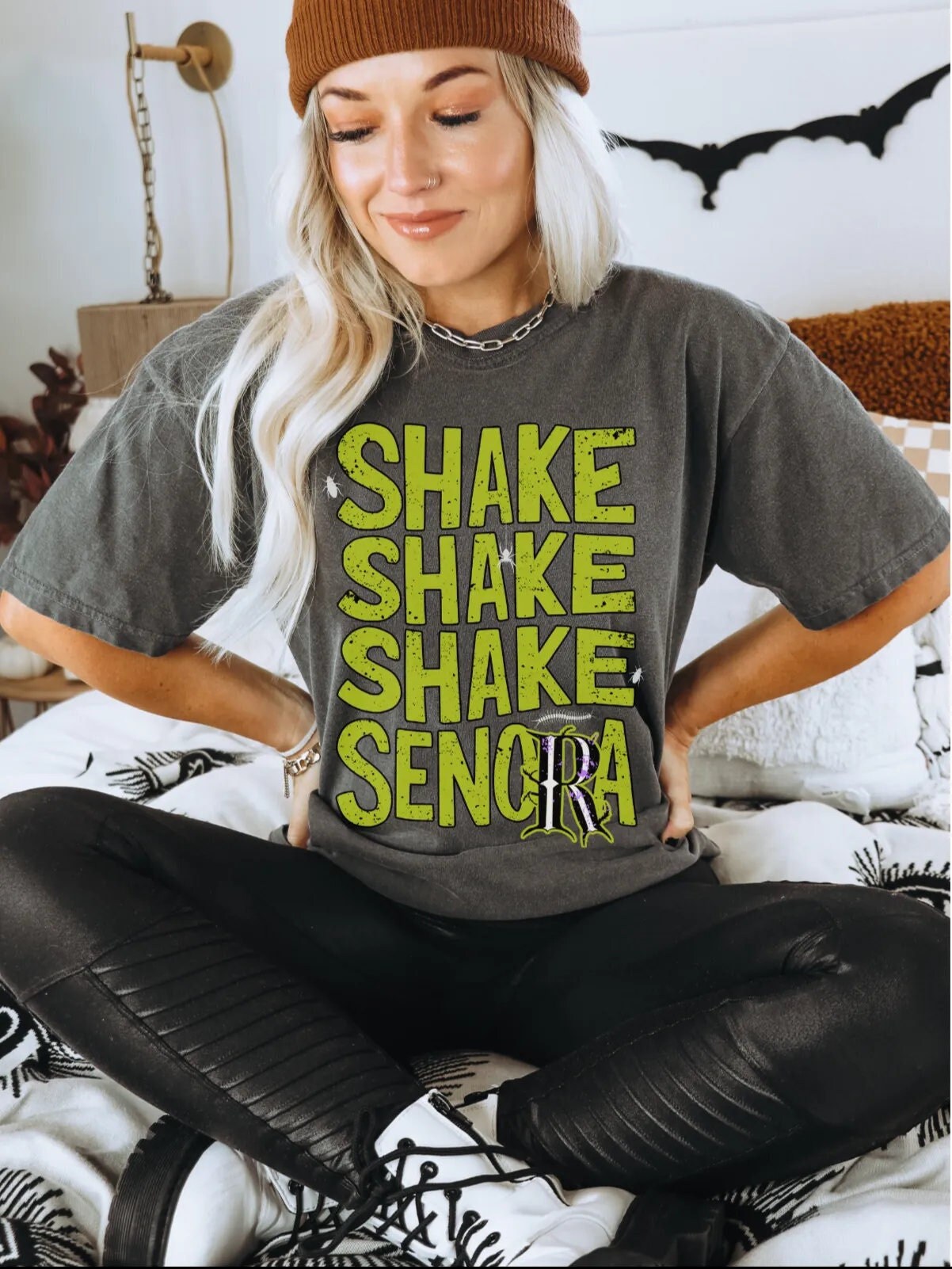 Shake Shake Shake Halloween T-Shirt | Funny Trendy Fall Costume Tee | Comfortable Halloween Movie Shirt image 4