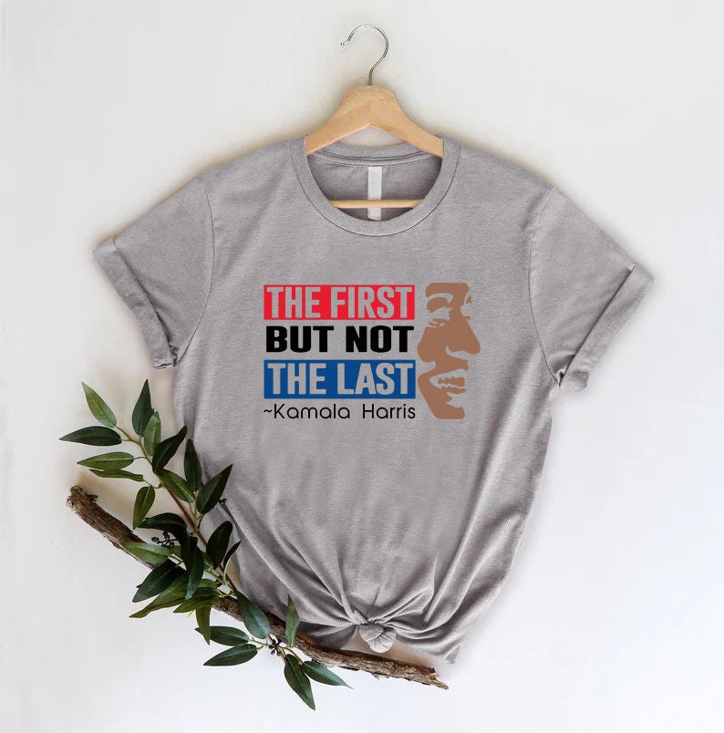 Kamala Harris Shirt - First Female Vice President Silhouette Tee - Feminist Election 2024 Support image 3