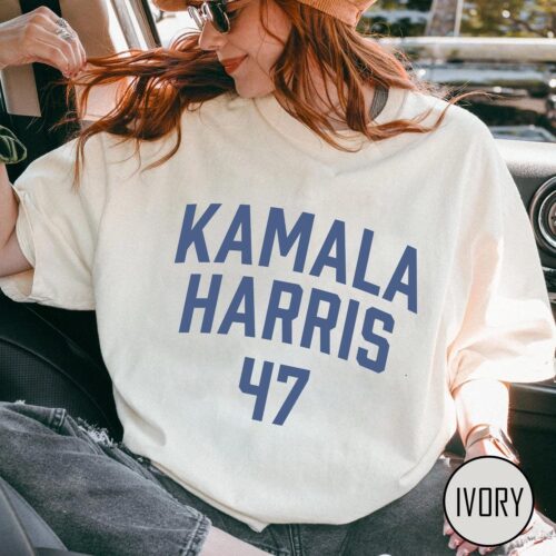 Kamala Harris 47 Shirt - Kamala Harris Quote Shirt - Harris 2024 Election Tee image 0