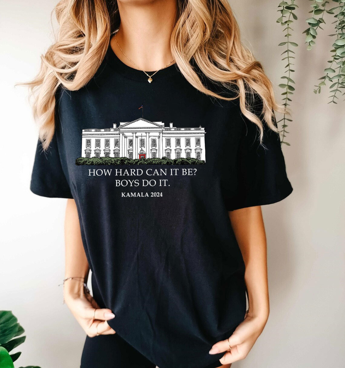 Kamala Harris 2024 Shirt - Feminist Election Tee - Vote for Women - Madam President - Team Kamala image 1