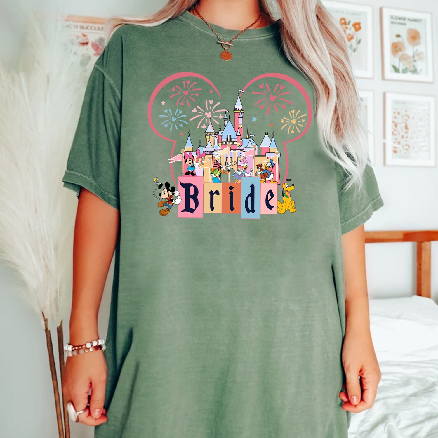 Bride Minnie Shirt | Bride to Be | Bachelorette Party Tees image 4