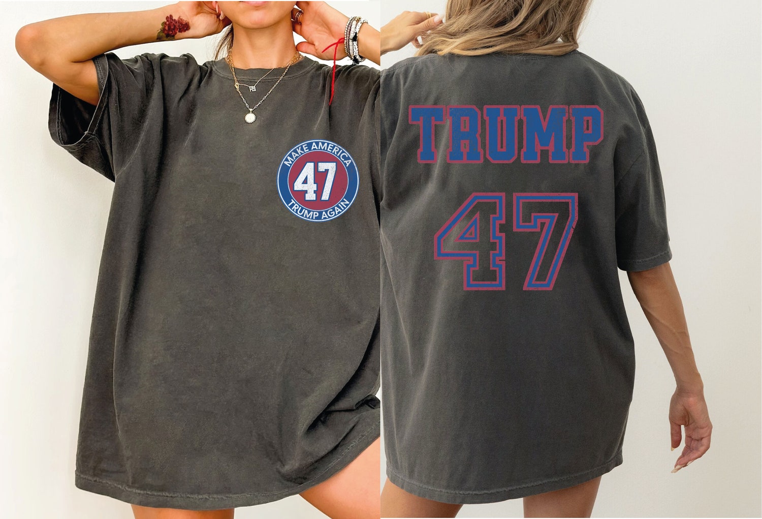 Make America Trump Again Shirt - Trump 47 Trump 2024 47th President Take America Back image 1