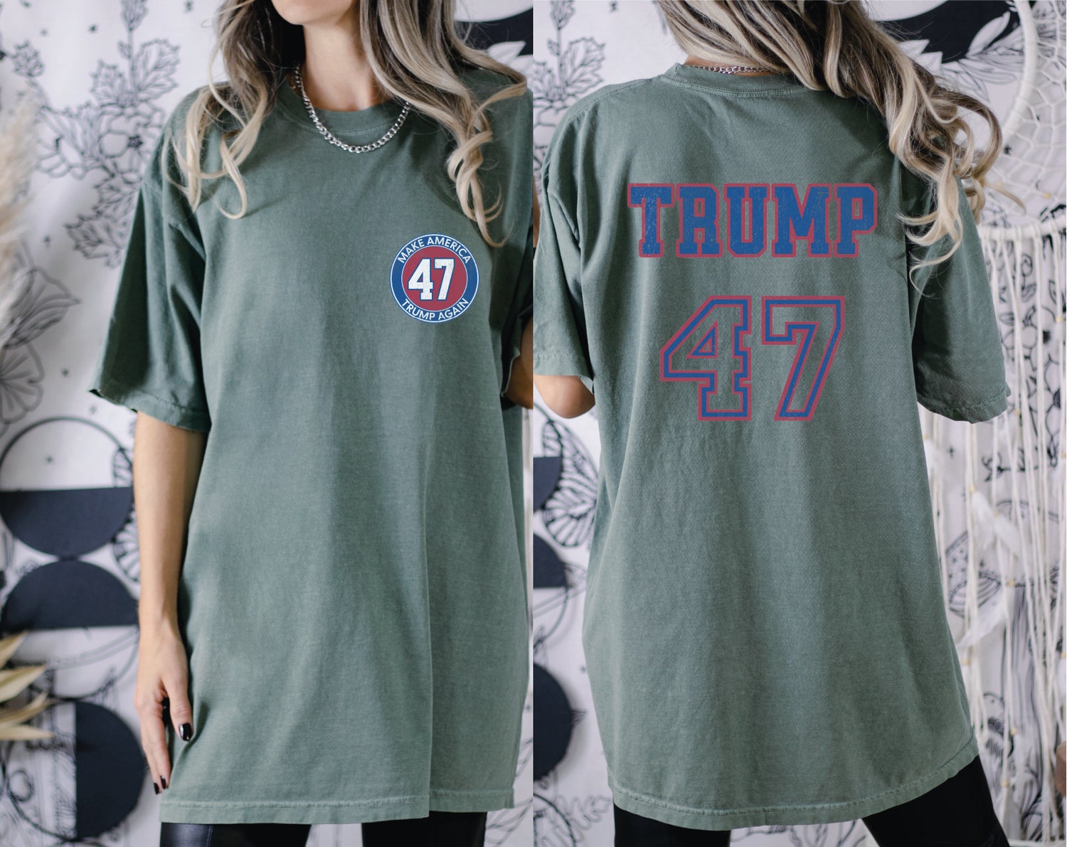 Make America Trump Again Shirt - Trump 47 Trump 2024 47th President Take America Back image 2