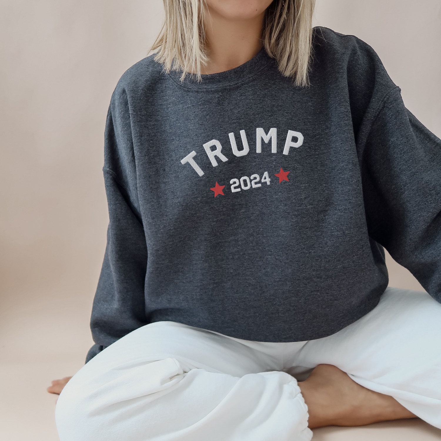 Trump 2024 Sweatshirt Pro Trump Conservative Republican Gift image 6