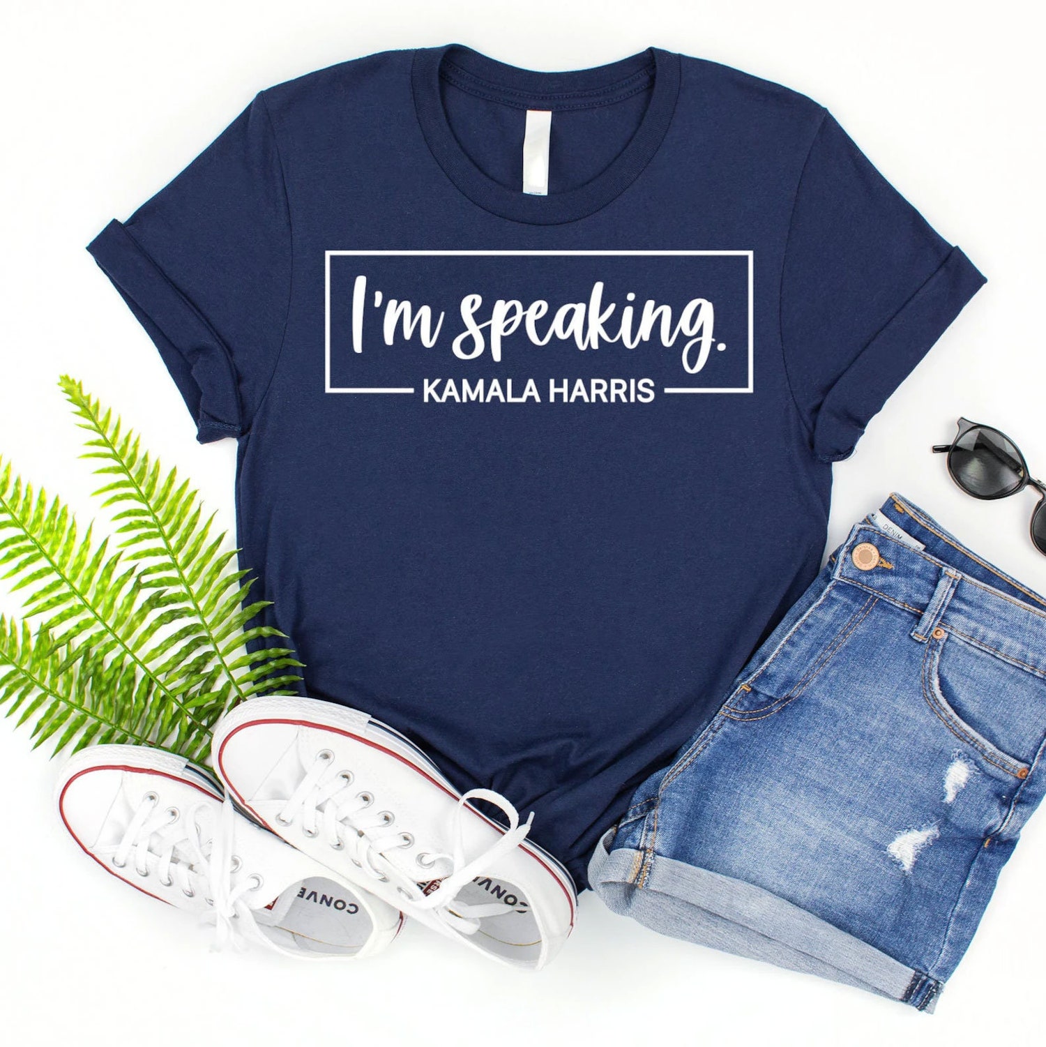 Kamala Harris 2024 Election T-shirt | I Am Speaking Shirt | Biden Harris Campaign Tee image 2