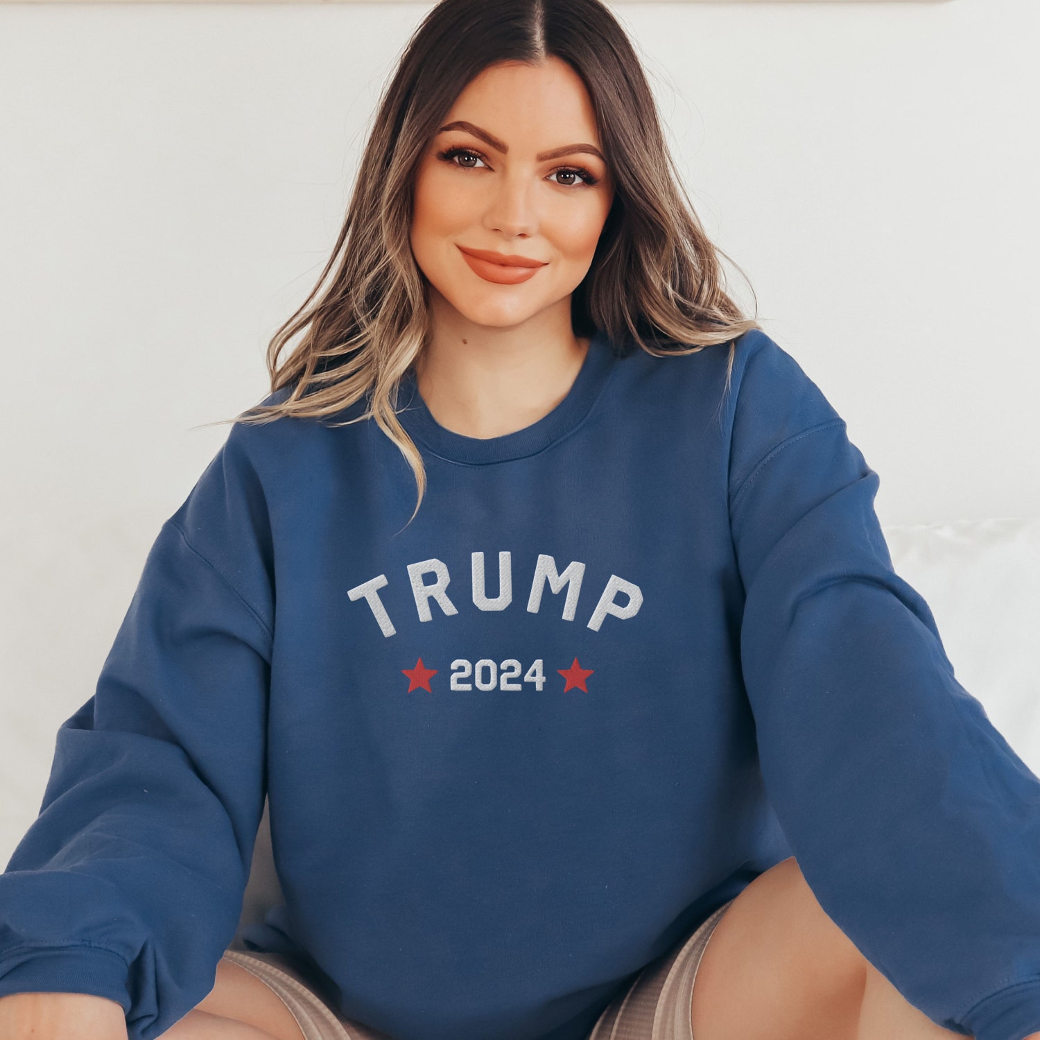 Trump 2024 Sweatshirt Pro Trump Conservative Republican Gift image 5