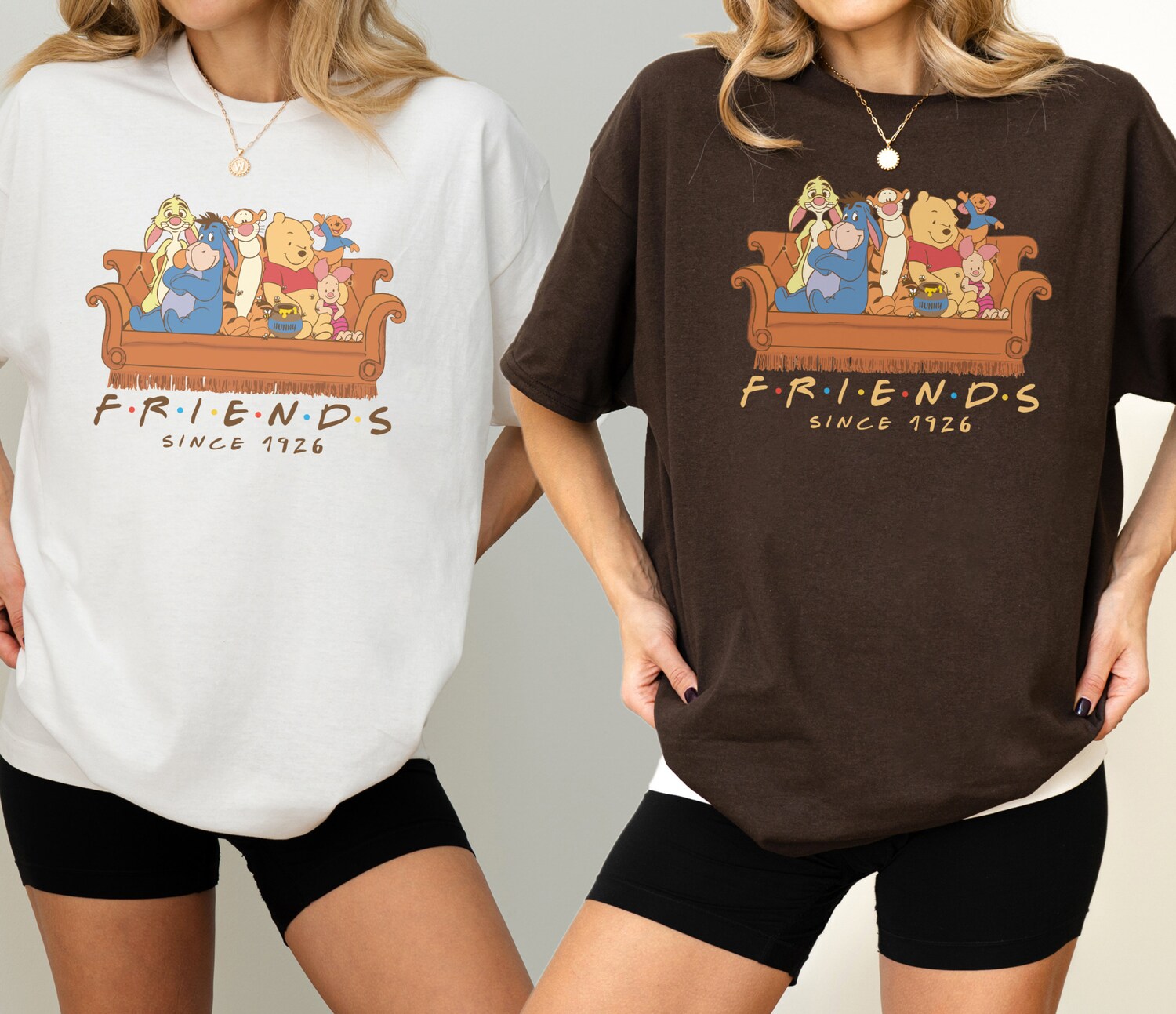 Retro Winnie the Pooh Friends Shirt | Pooh and Friends Tee | Winnie the Pooh Sweatshirt image 2